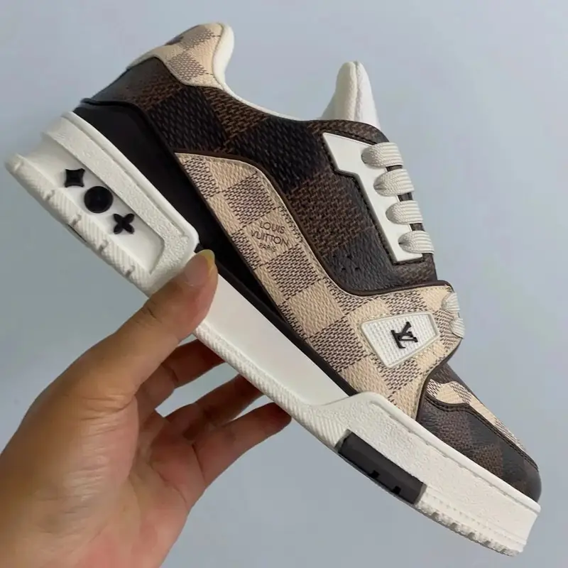 LV Trainers Brown Size — 8 colorway — Kakobuy Spreadsheet photo