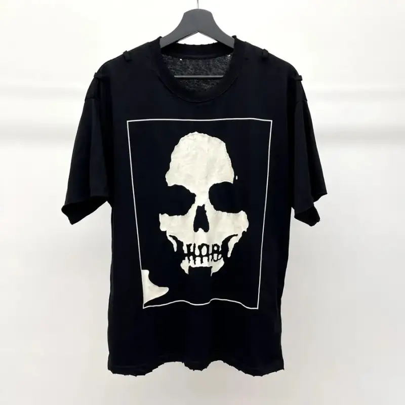 Number Nine Skull Shirt — Black colorway — USFans Spreadsheet photo