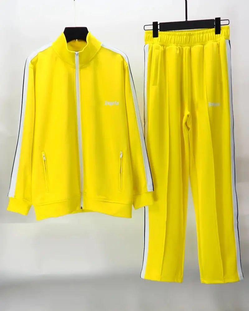 Palm Angels Trackpants — 6001 suit yellow colorway — USFans Spreadsheet photo