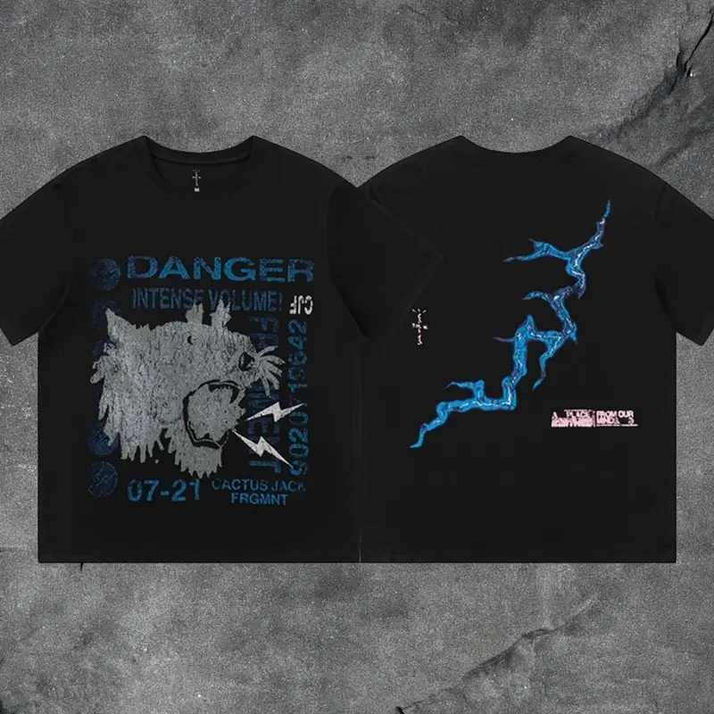 Travis Scott Tee 69cw — Black TS08 colorway — Kakobuy Spreadsheet photo