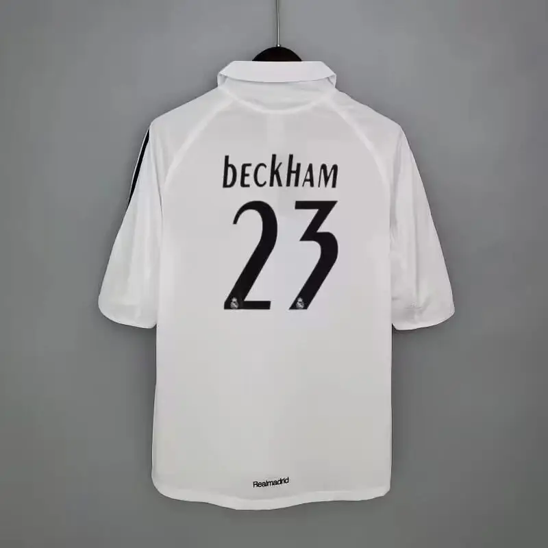 Manchester United Retro Jersey 07-08 — 0506 Real Madrid Home Beckham colorway — Kakobuy Spreadsheet photo