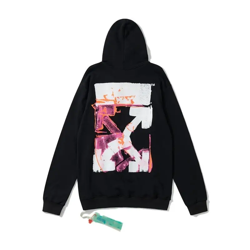 Off-White Hoodies — 863# black terry colorway — Kakobuy Spreadsheet photo