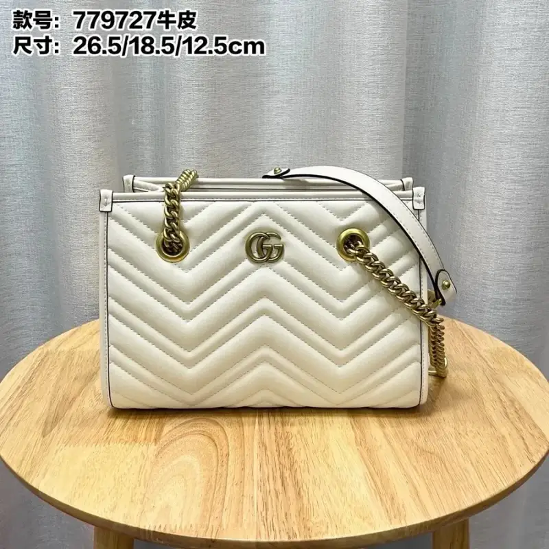 Gucci GG marmont — white colorway — USFans Spreadsheet photo