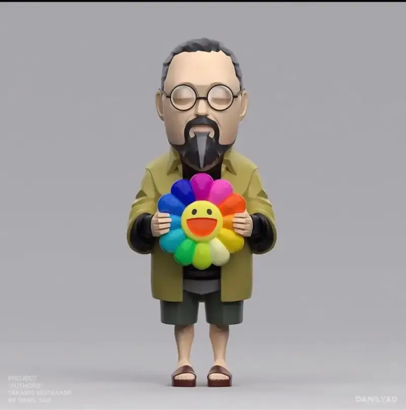 Mighty Jaxx Danil Yad Fashion Designer — Takashi Murakami-Principal colorway — USFans Spreadsheet photo
