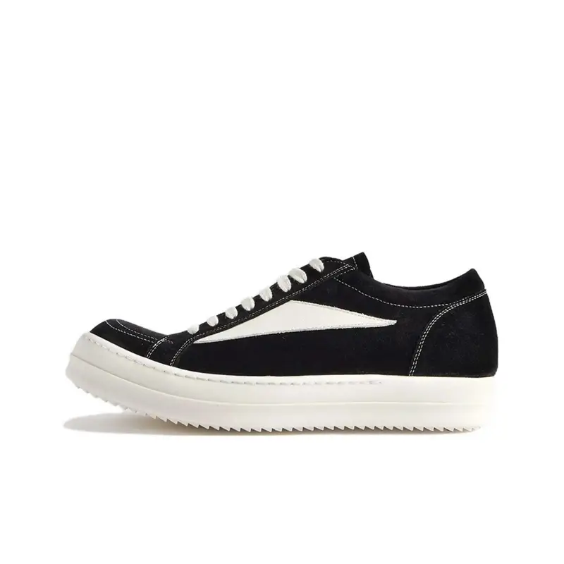Rick Owens Vans Sneakers Denim — Black Suede colorway — USFans Spreadsheet photo