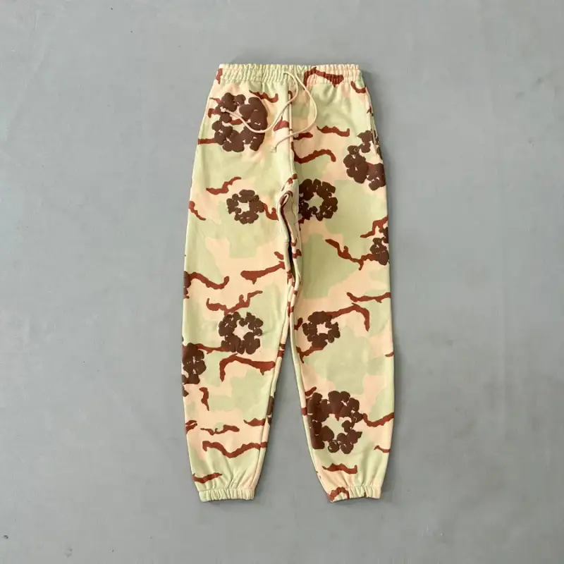 Denim Tears Hoodie — Tan Camo/Sandy Camo Pants colorway — USFans Spreadsheet photo