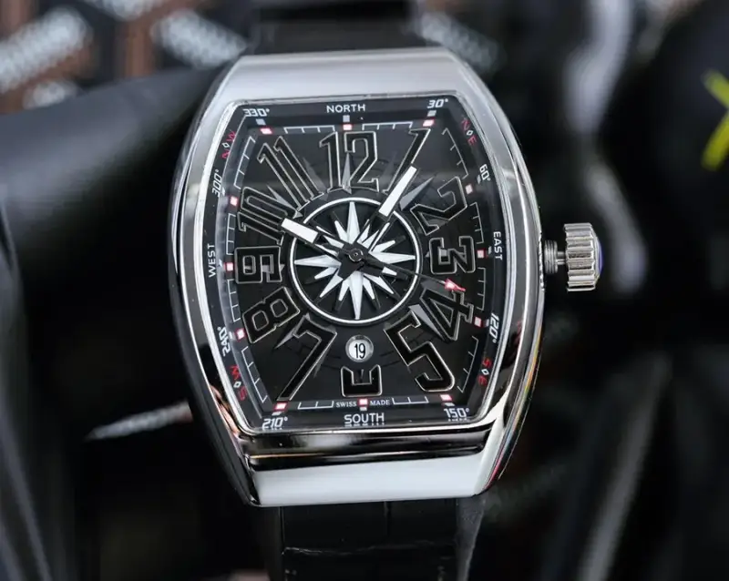 Vanguard Yachting Watch — Silver Shell-Black Disk Black Tape [Blac colorway — USFans Spreadsheet photo