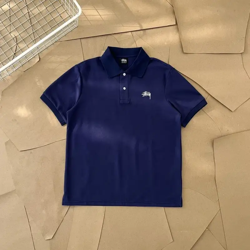 Stussy POLO — navy blue colorway — USFans Spreadsheet photo