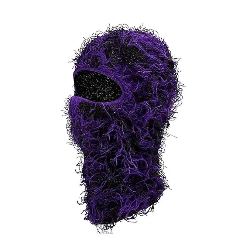 Yeat Mask — black purple whiskers colorway — USFans Spreadsheet photo