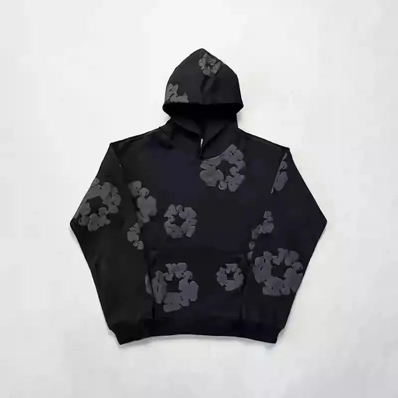 Denim Tears Hoodie ( All Colorways ) — XH01 Black Black Print/Sweat/High versio colorway — USFans Spreadsheet photo