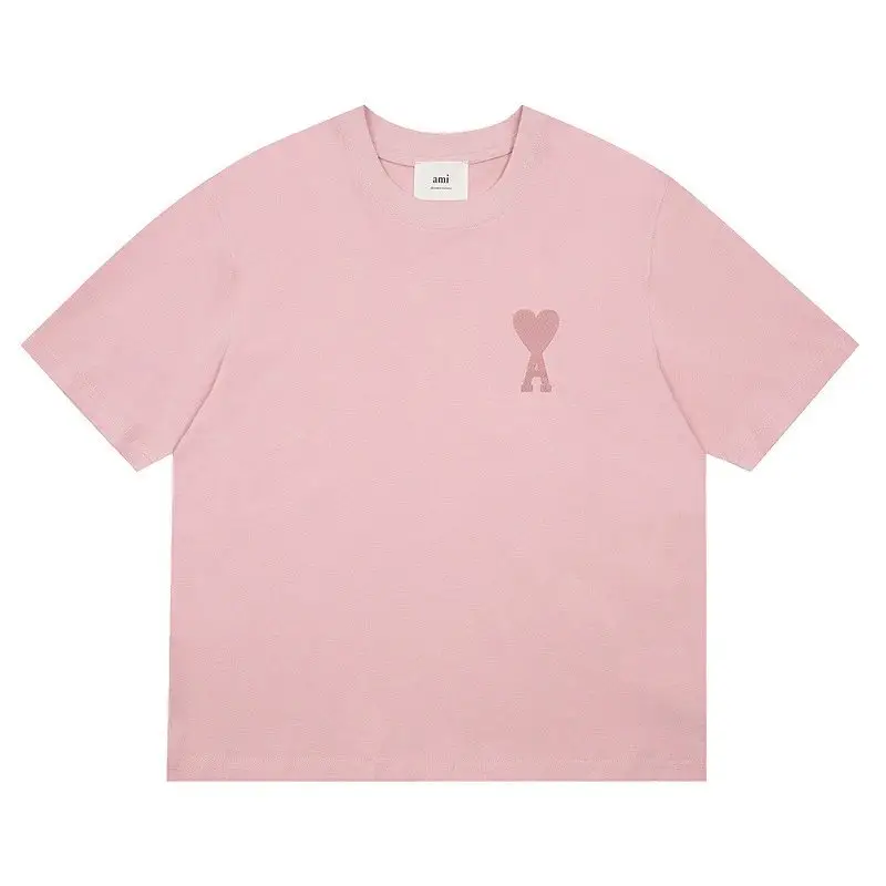 Ami Paris Tees with Small Logo — Pink colorway — USFans Spreadsheet photo