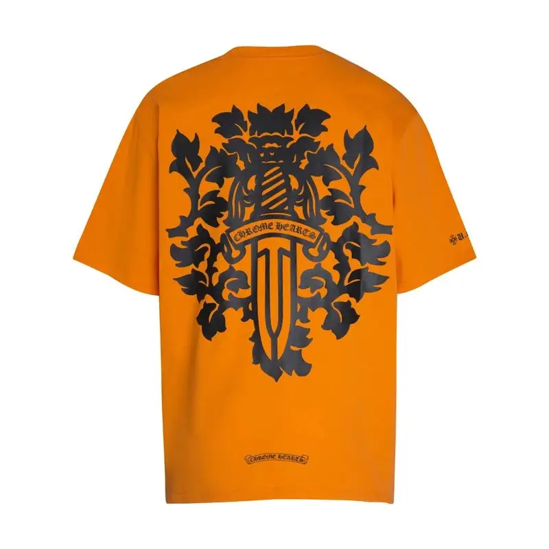 Chrome Hearts T-Shirts — 6067 Orange colorway — USFans Spreadsheet photo