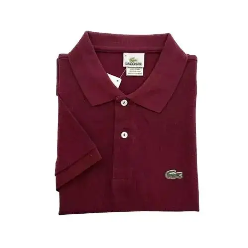 Lacoste Basic Polo — Wine red colorway — USFans Spreadsheet photo