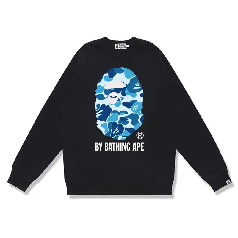 Bape Crewneck — W170 BLACK BLUE colorway — USFans Spreadsheet photo