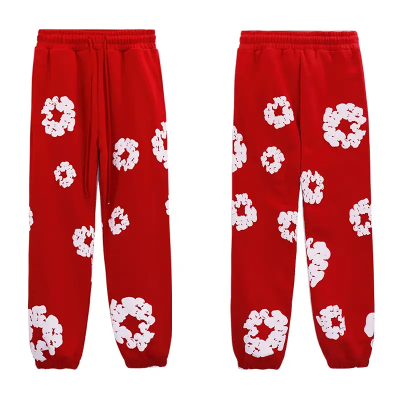 Denim Tears Pants — 8155 red colorway — USFans Spreadsheet photo