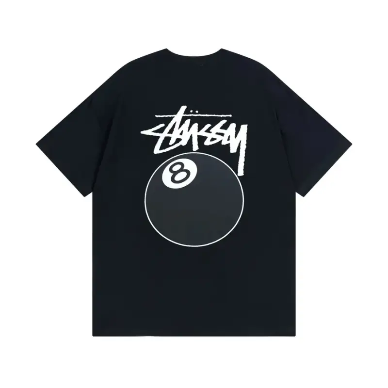 Stussy Tees — 850 black black ball colorway — USFans Spreadsheet photo