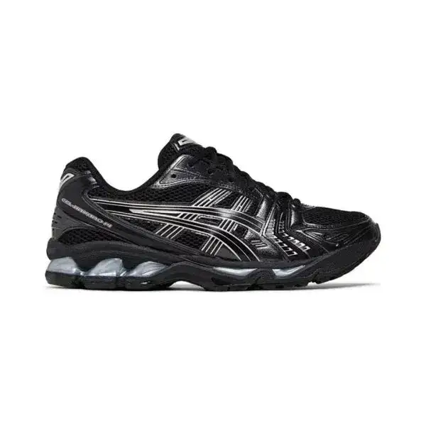 Pink Asics Gel Kayano 14 — BlackPureSilver colorway — Kakobuy Spreadsheet photo