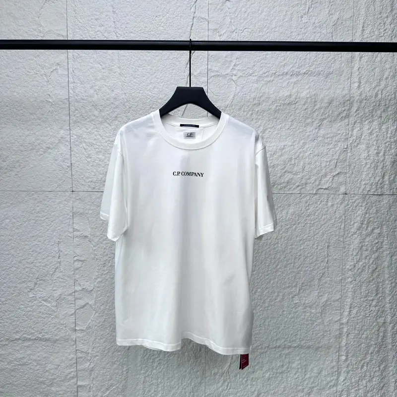 CP Company Logo T-Shirt — 9007 White colorway — Kakobuy Spreadsheet photo