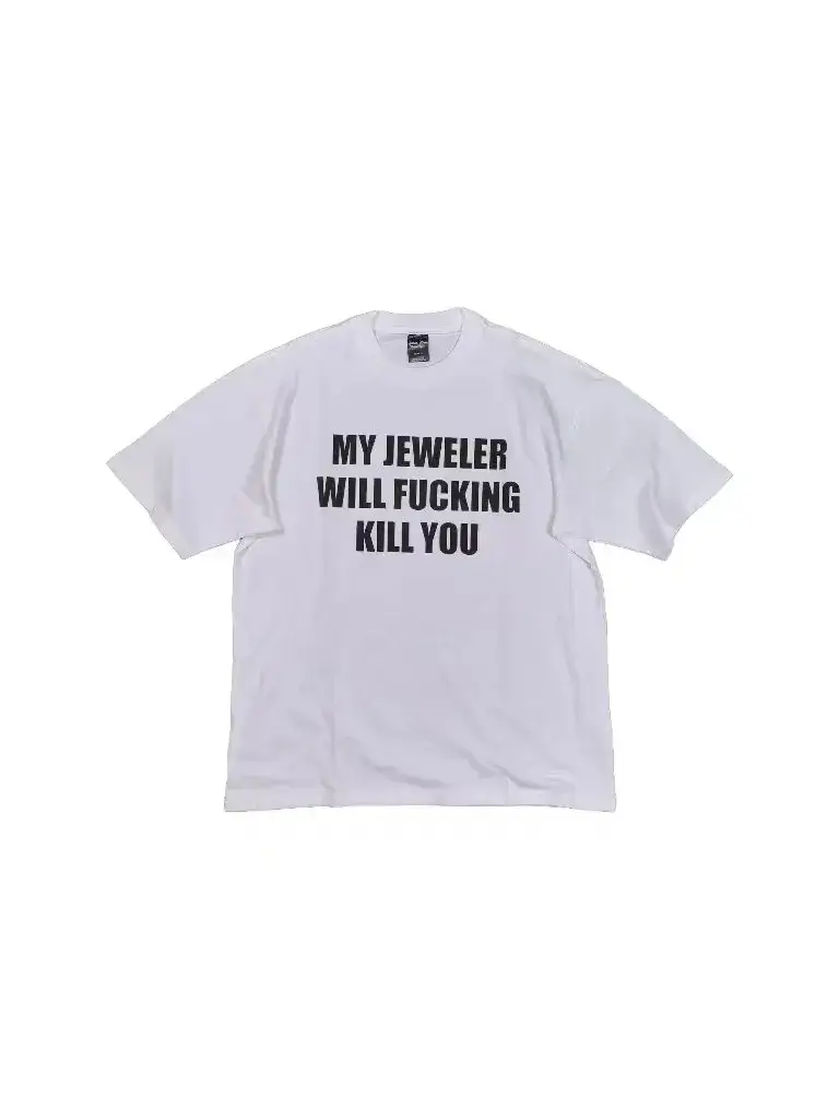 Number Nine T-Shirt — white colorway — Kakobuy Spreadsheet photo