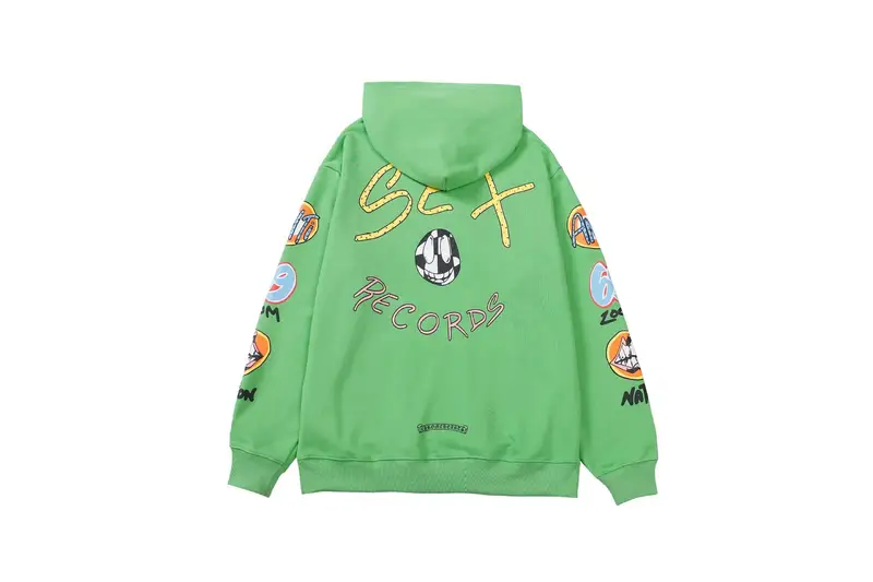 Chrome Hearts x Matty Boy Hoodie — Green mp8883 colorway — USFans Spreadsheet photo