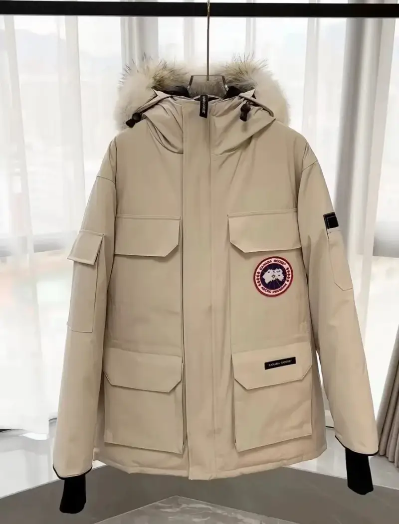 Canada Goose Wyndham Jacket — Rice White colorway — USFans Spreadsheet photo