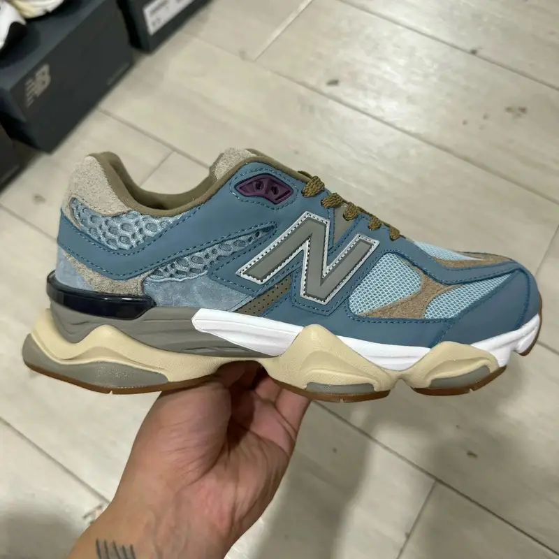 NB 9060 Shoes — 6 Blue Brown colorway — USFans Spreadsheet photo