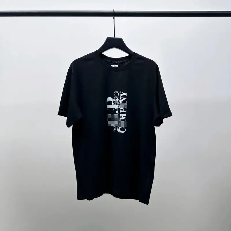 CP Company Logo T-Shirt — 9010 black colorway — Kakobuy Spreadsheet photo
