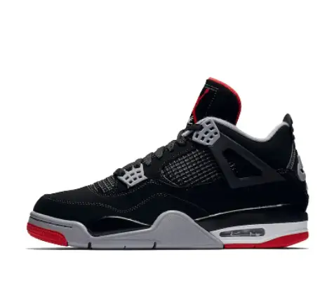 Jordan 4 Red Cement — Black and Red Bull 308497-060 colorway — USFans Spreadsheet photo