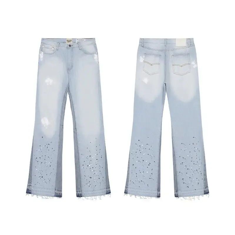 Gallery Dept Flare Jeans — 627 blue colorway — USFans Spreadsheet photo