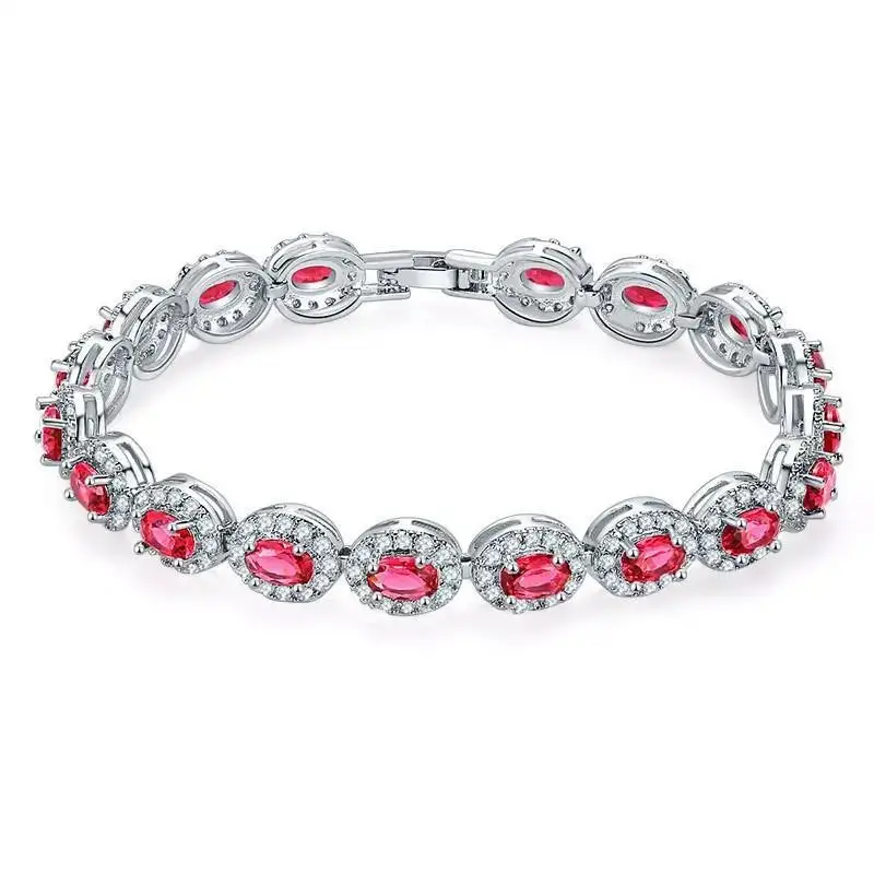 Random Bracelet — KSB00053 Platinum Red Diamond colorway — USFans Spreadsheet photo