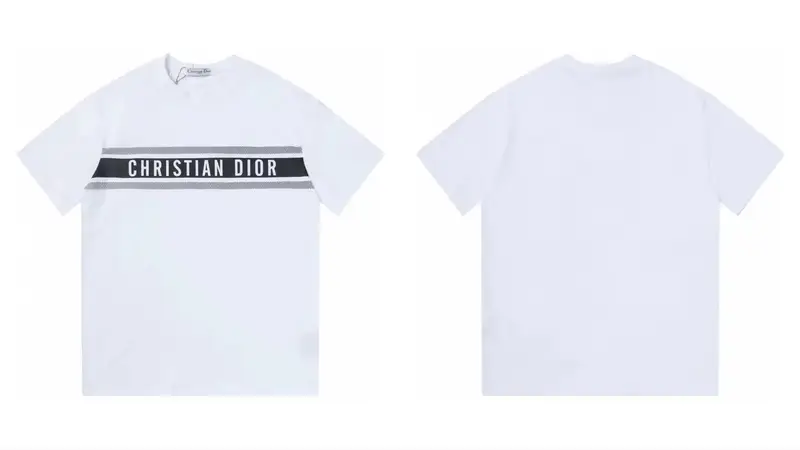 DIOR Tee — 2338 white colorway — USFans Spreadsheet photo