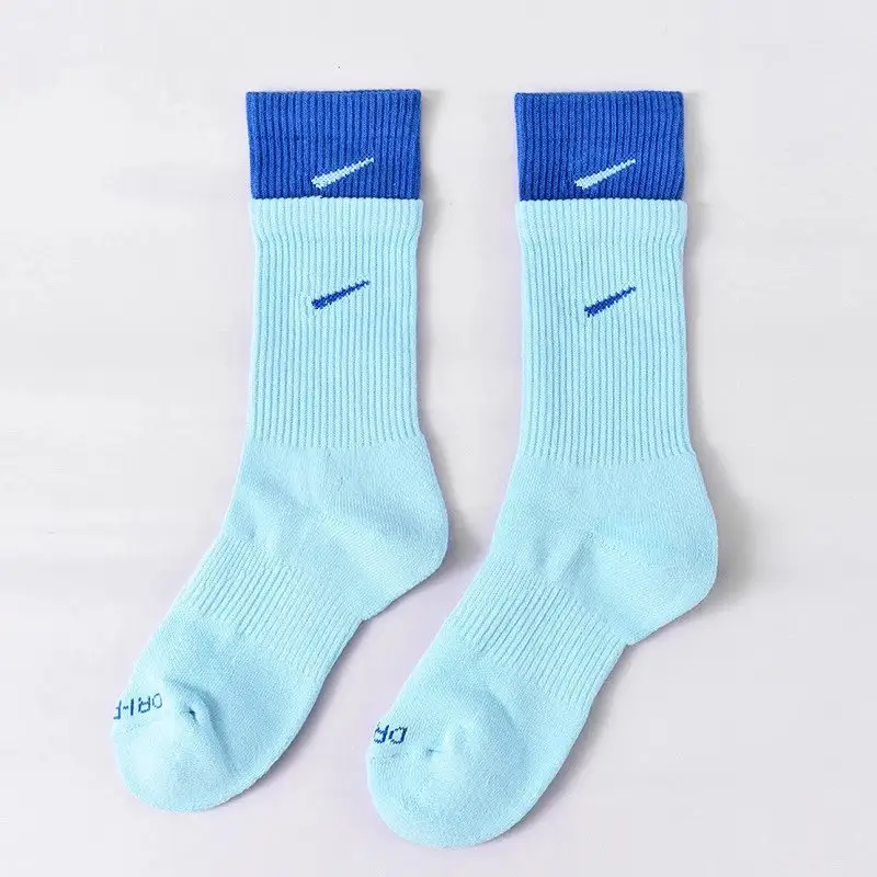 Nike Socks — [high tube] light blue-blue colorway — USFans Spreadsheet photo