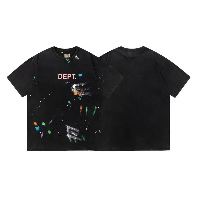 Gallery Dept TEES — G112 Washed Black colorway — USFans Spreadsheet photo