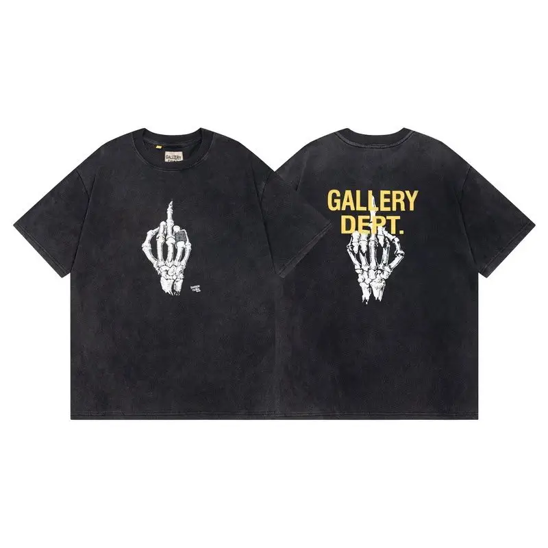 Gallery Dept TEES — G101 Wash Black colorway — USFans Spreadsheet photo