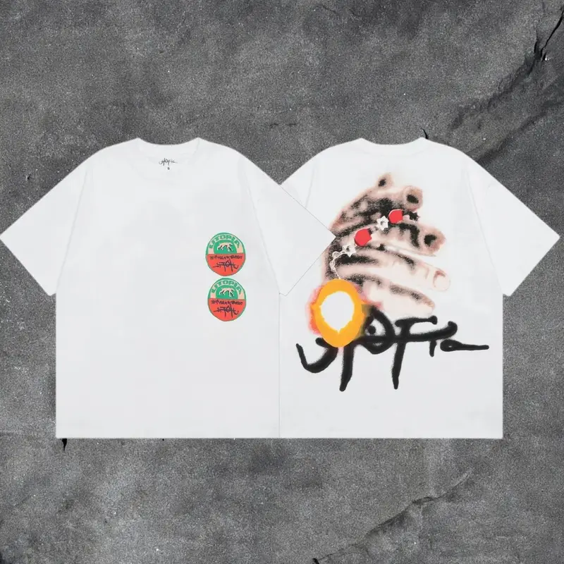 Travis Scott Tee 69cw — White T118 colorway — Kakobuy Spreadsheet photo