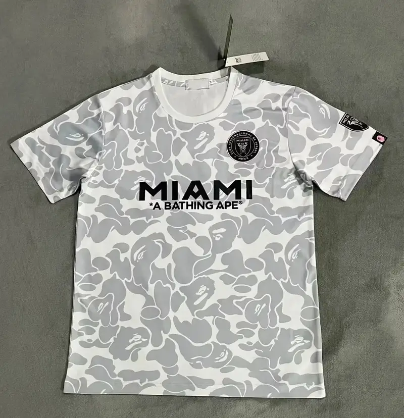 Real Madrid 2024 Player Jersey — 2324 Miami off-white colorway — Kakobuy Spreadsheet photo