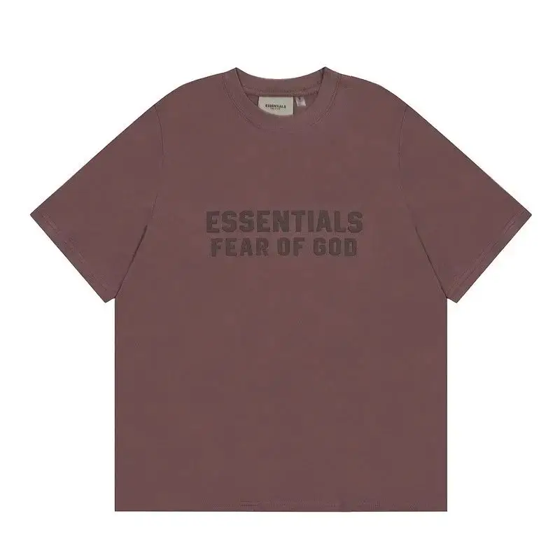 Essentials T-Shirts — 2402 dark purple colorway — Kakobuy Spreadsheet photo