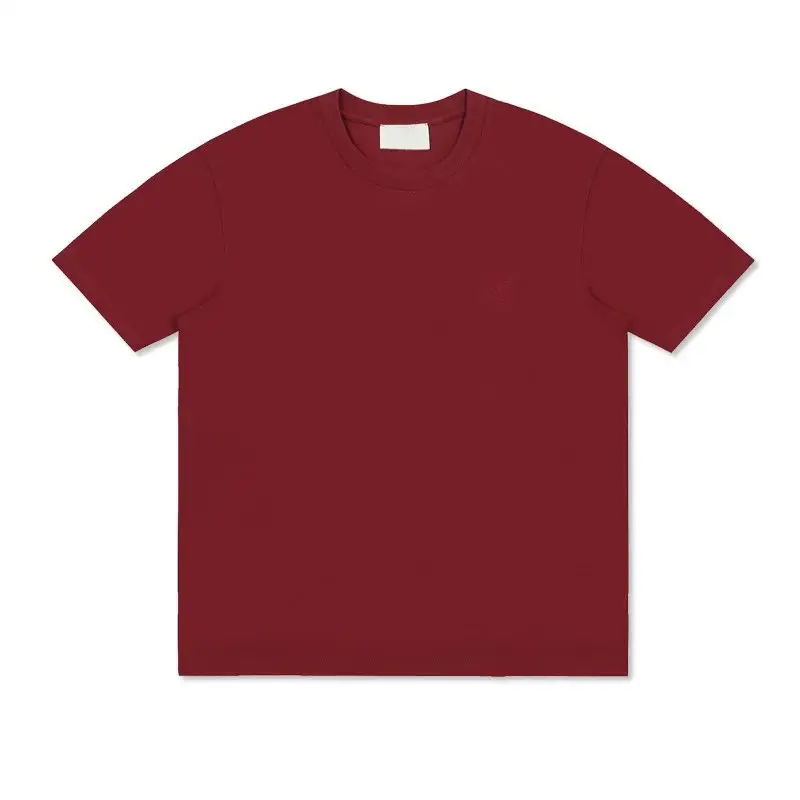 Ami Paris T-Shirts with Small Logo — Little Love-Wine Red colorway — USFans Spreadsheet photo