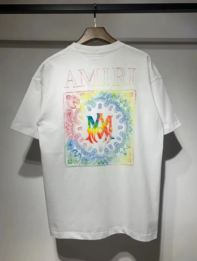 Amiri T-Shirts — 673 white colorway — USFans Spreadsheet photo