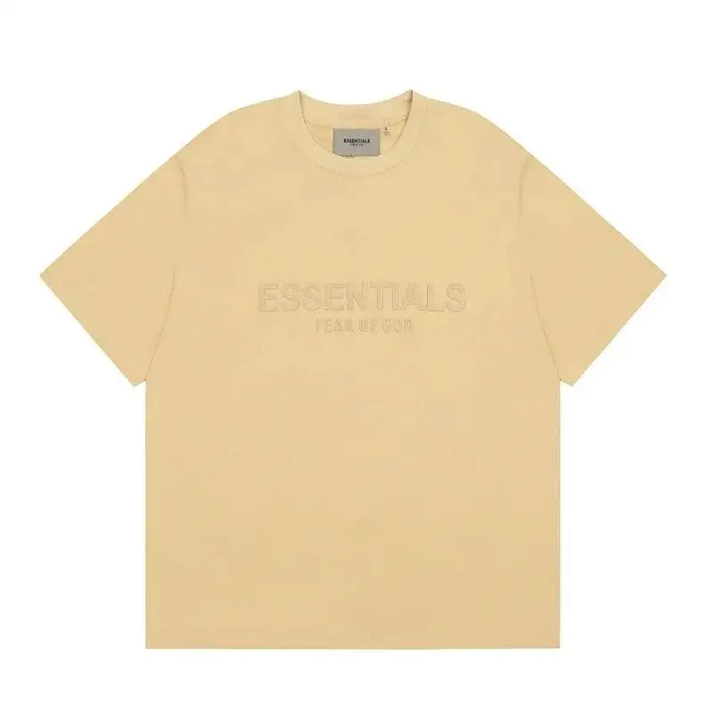 Essentials T-Shirts — 2403 earthy yellow colorway — Kakobuy Spreadsheet photo