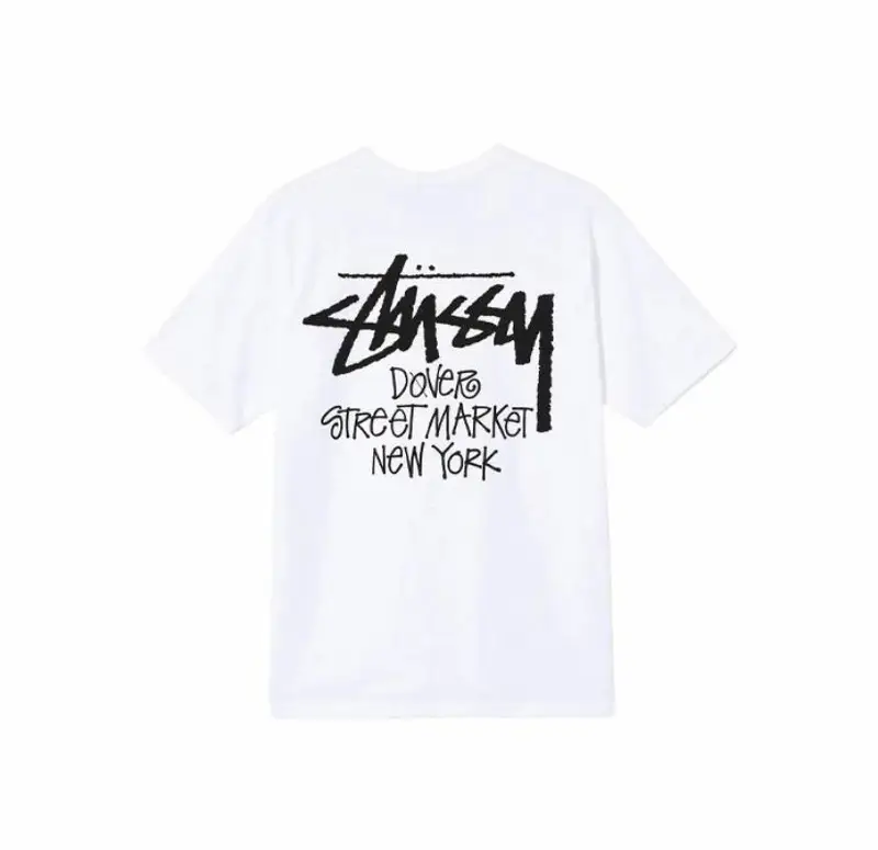 Stussy T-Shirt — White [New York]] colorway — USFans Spreadsheet photo