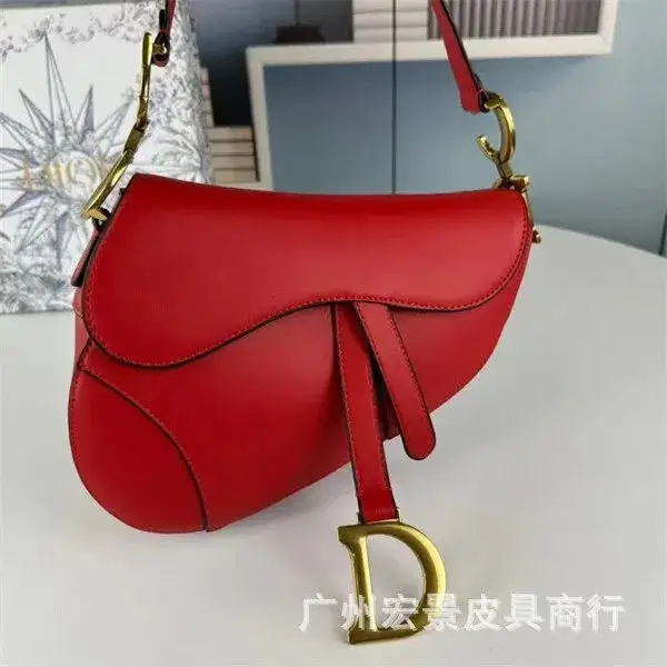 DIOR Saddle — plain red colorway — USFans Spreadsheet photo