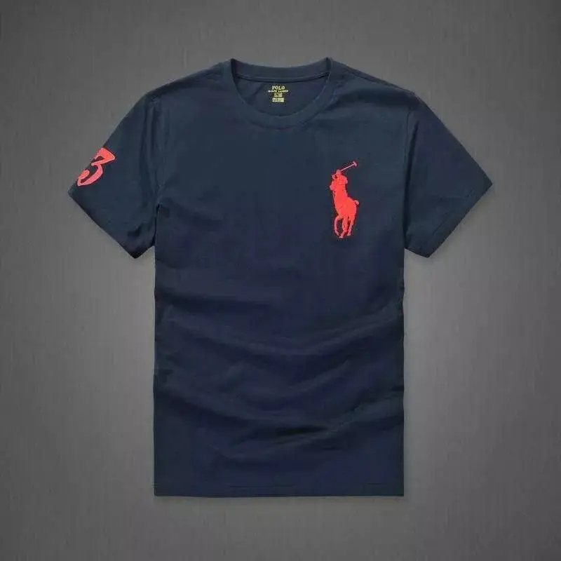 Polo Sport Round Neck T-Shirt — Classic Horse Treasure Blue colorway — USFans Spreadsheet photo