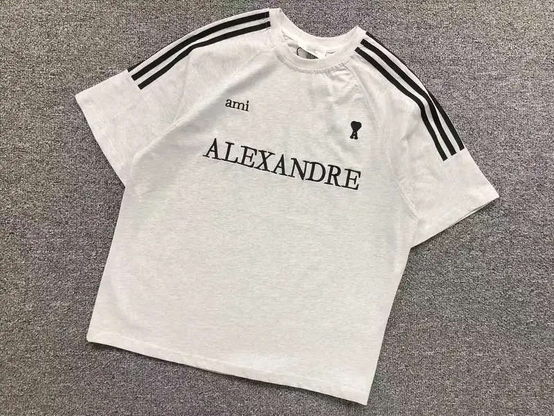 Ami Paris T-Shirt — Light gray colorway — USFans Spreadsheet photo
