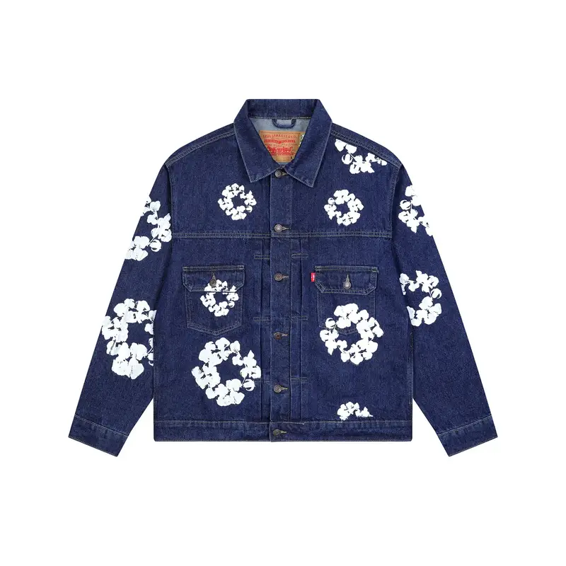 Denim Tears jeans — D106 dark blue colorway — USFans Spreadsheet photo