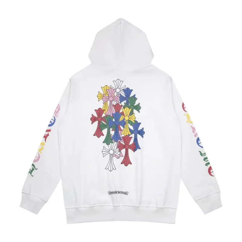 Chrome Hearts Zip Up Hoodies — White 5010 colorway — USFans Spreadsheet photo