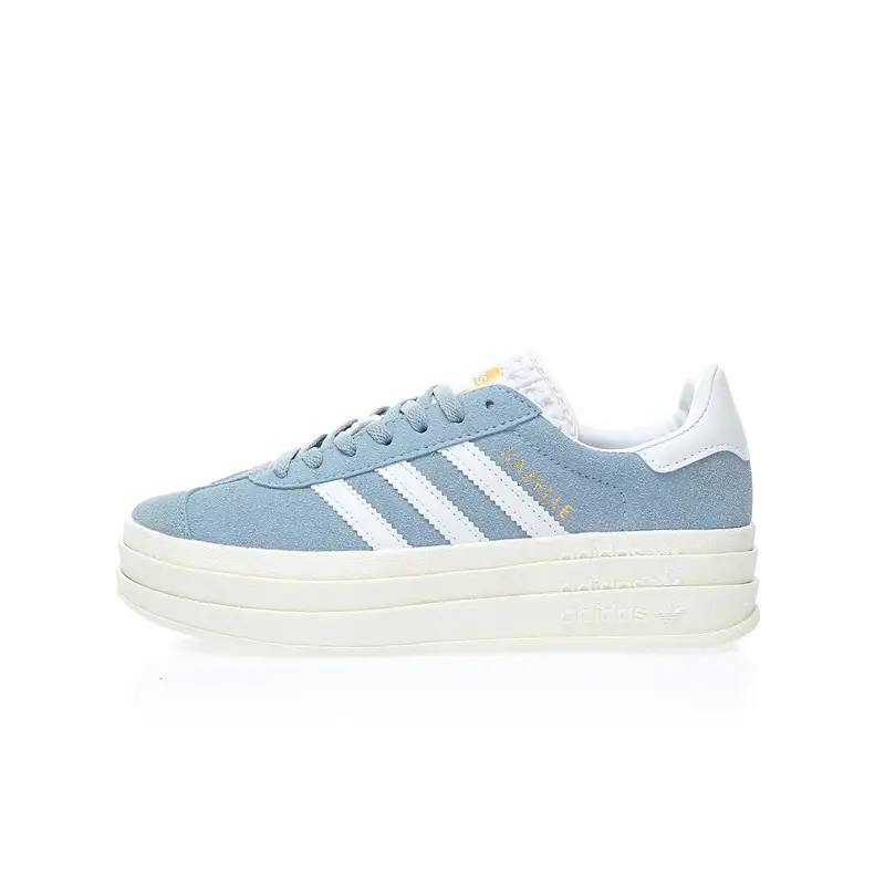 Adidas Originals Gazelle Bold — Light Blue White ID6991 colorway — Kakobuy Spreadsheet photo