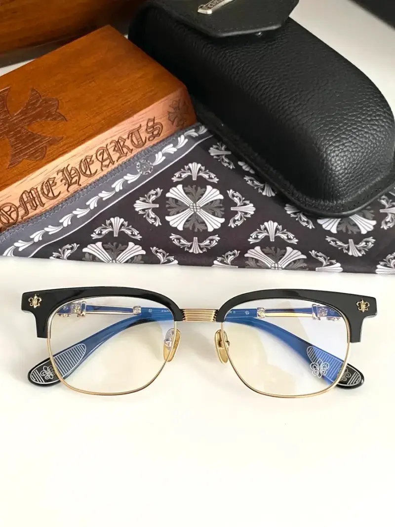 Chrome Hearts Sunglasses — Black gold colorway — USFans Spreadsheet photo