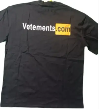 Vetements Hub T-Shirt — USFans Spreadsheet photo